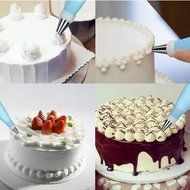 TSK 24-Piece Cake Decorating Tips Kits, TSK Professional Stainless Steel Icing Tip Set Tools Includes 8 pcs Cake... N6