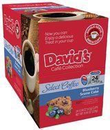 David's Cookies Custom Coffee &amp; Cappuccino Keurig K-Cups, Variety Sampler Pack, 30 Count N2
