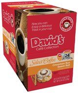 David's Cookies Custom Coffee &amp; Cappuccino Keurig K-Cups, Variety Sampler Pack, 30 Count N3