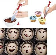 Silicone Food Writing Pen Chocolate Decorating Pen Cake Mold Cream Cup