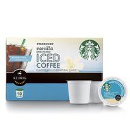 Starbucks Sweetened Vanilla Iced Coffee, K-Cup for Keurig Brewers, 60 Count