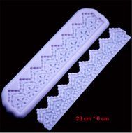 HSE 4 Pieces Beautiful Flower Design Fondant Silicone Cake Mold Baking Tools Cake Decorating Tools N4