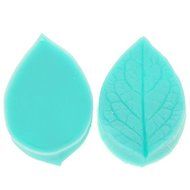 SHUFSunK Leaf Shape Soap Mould Fondant Silicone Cake Mold Bakeware Baking Cake Tools N2