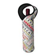 Starfrit Wine Bottle Insulated Bag, White N2