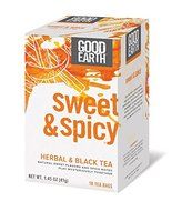 Good Earth Sweet &amp; Spicy Herbal &amp; Black Tea, 18 Tea bags (Pack of 3)