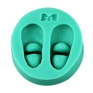 Essential shoes cake mold silicone baking tools kitchen accessories decorations for cakes