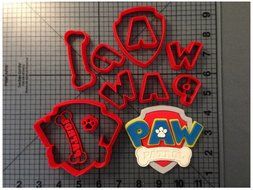 Paw Cartoon 100 Cookie Cutter Set Tools for Baking (5.5 inches)