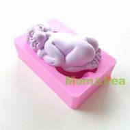Mom&amp;pea 0646 Baby Shaped Silicone Mould for Fondant Cake Sugar Paste Cake Decoration 3d Cake Toppers Mold Soap...