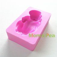 Mom&amp;pea 0646 Baby Shaped Silicone Mould for Fondant Cake Sugar Paste Cake Decoration 3d Cake Toppers Mold Soap... N7