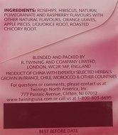 Twinings Herbal Tea, Pomegranate and Raspberry, 20 Count N2