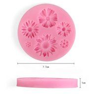 MATE 3D Flower Silicone Mold Fondant Cake Decorating Chocolate Sugarcraft Mould DIY N3