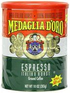 Medaglia D'Oro Italian Roast Espresso Coffee, 10 Ounce (Pack of 12)