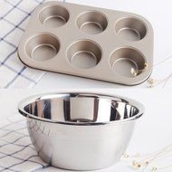 Lavinrose Set of 7 - Easy Baking Non Stick Oven Tray Sets - Carbon Steel N3