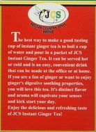 1 X JCS Instant Ginger Tea - Product of Thailand