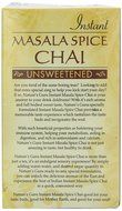 Nature's Guru Instant Unsweetened Chai, Masala Spice, 10-Count N3