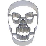 Skull Cookie Cutter With Cutouts 3.25 in