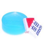 202LBJ 25.6mm Christmas House Cookie Mold - Christmas Cookie Mold Sugarcraft, Fondant, Wax Polymer Clay Mold,... N2