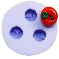 Longzang mini cherry F0178 Fondant Mold Silicone Sugar mold Craft Molds DIY gumpaste flowers Cake Decorating