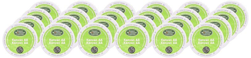 Green Mountain Coffee Kenya (formerly Kenyan AA), K-cups For Keurig Brewers, 24-count (1 box of 24 K-Cups) N7