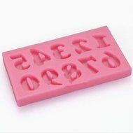 Bhbuy New Mini Number Silicone Handmade Fondant Mould Cake Decorating DIY Mold N5