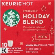 Starbucks Coffee K-Cup, Holiday Blend, 10 Count N4