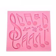 &quot;dipshop Musical Notes Fondant Cake Mold Silicone Mould Decorating Tool Fondant Pastry Moulds&quot; shopping
