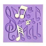 &quot;dipshop Musical Notes Fondant Cake Mold Silicone Mould Decorating Tool Fondant Pastry Moulds&quot; shopping N2