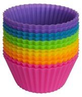 12 pcs Soft Silicone Round Cake Muffin Chocolate Cupcake Liner Baking Cup Mold Good Quality Non Toxic