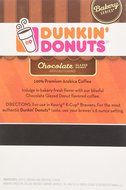 Dunkin Donuts Bakery Series Chocolate Glazed Donut Flavored Coffee K-Cups For Keurig K Cup Brewers - 32 Pack N4