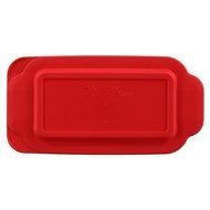 Pyrex - Red 1.5 Quart Loaf Dish Lid