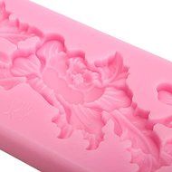 &quot;dipshop Carving Silicone Fondant Mold Cake Decorating Mould Gumpaste Sugarpaste Mold FDA LFGB&quot; shopping N5