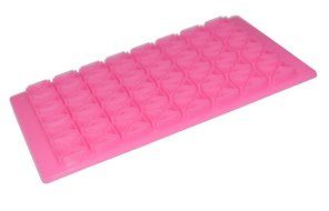 YIJIA Embossing Cake Mold Cake Decorating Tools Plastic Pastry Tools Pink