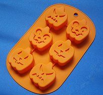 6 Cavity Flowers Silicone Non Stick Cake Bread Mold Chocolate Jelly Candy Baking Mould N3