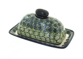 Polish Pottery Shannon Butter Dish
