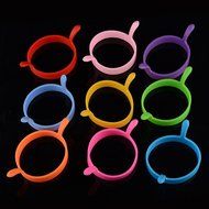 Beauty Clubs Safety and Environmental Protection Silicone Cake Model Egg Poach Ring Mould N4