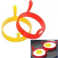 Beauty Clubs Safety and Environmental Protection Silicone Cake Model Egg Poach Ring Mould N6