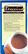 Teeccino Gluten Free Organic Chicory Herbal Tea Dandelion Dark Roast Tea Bags, Caffeine Free, Acid Free 10 count N5
