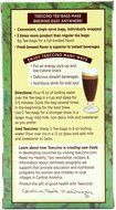 Teeccino Gluten Free Organic Chicory Herbal Tea Dandelion Dark Roast Tea Bags, Caffeine Free, Acid Free 10 count N14