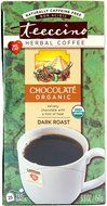 Teeccino Gluten Free Organic Chicory Herbal Tea Dandelion Dark Roast Tea Bags, Caffeine Free, Acid Free 10 count N16