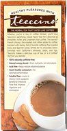 Teeccino Gluten Free Organic Chicory Herbal Tea Dandelion Dark Roast Tea Bags, Caffeine Free, Acid Free 10 count N20