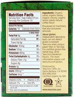 Teeccino Gluten Free Organic Chicory Herbal Tea Dandelion Dark Roast Tea Bags, Caffeine Free, Acid Free 10 count N28