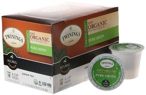 Twinings 100% Organic and Fair Trade Certified Pure Green Tea, 12 Count N4