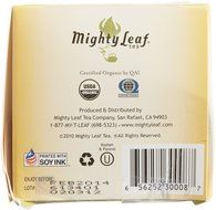 Mighty Leaf Organic Tea, Mint Melange, 15-Count Whole Leaf Pouches 1.32 Oz (Pack of 3) N2