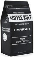 Koffee Kult Ethiopian Harrar Coffee - Whole Bean Coffee- Fresh Gourmet Single Origin - 1 Lb Bag (Whole Bean) -...