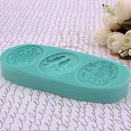 FVIEW Silicone Roses Love Bird Angel Girl Mold For Chocolate Cake