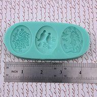 FVIEW Silicone Roses Love Bird Angel Girl Mold For Chocolate Cake N3