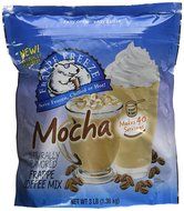 Caffe D'Amore Frappe Freeze Mocha Coffee Mix- 3 Lbs Reclosable Bag