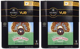 The Original Donut Shop Coffee for Keurig Vue 16 count (2 pack) N2