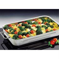 Kuchenprofi 1070002840 15-1/4-Inch by 10-Inch-1/4 by 2-1/2-Inch Stainless Steel Lasagna/Roast Pan N2