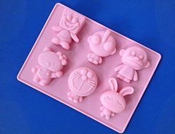 Creativemoldstore 1pcs Doraemon Series(HY1-181) Silicone Cake/Jelly/Pudding Baking Pan DIY Mold N2